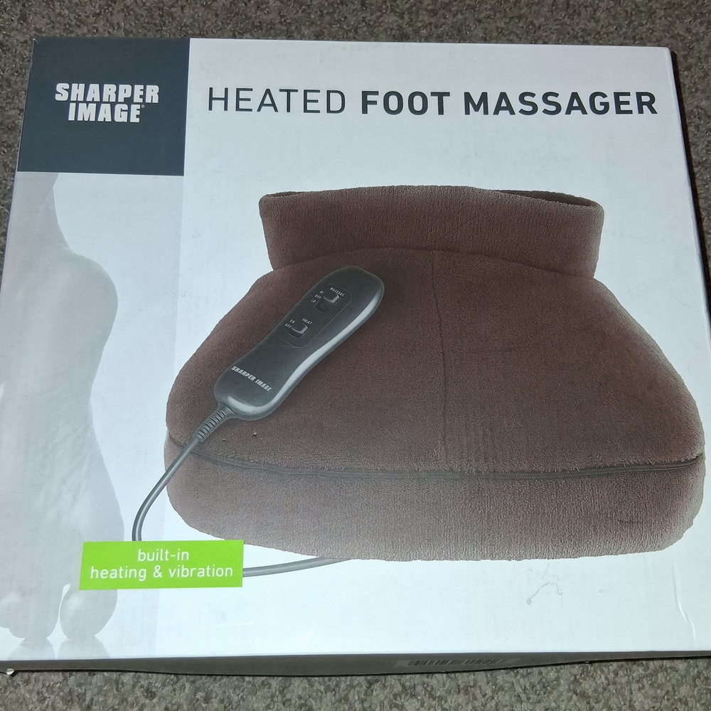 Sharper Image Heated Foot Massager